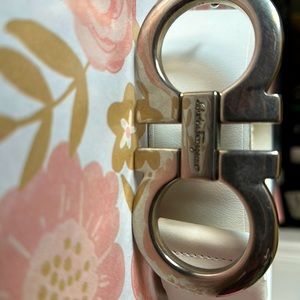 Designer belt previously worn